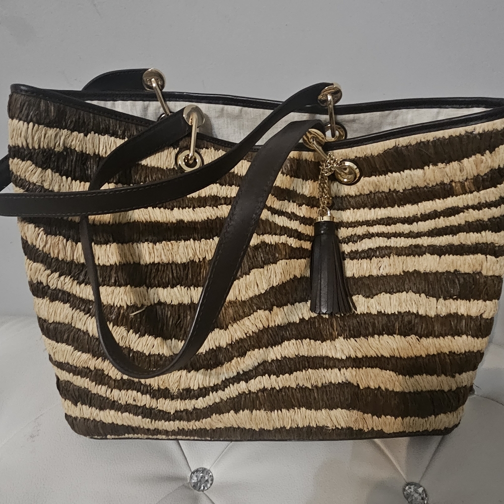MK tiger print purse